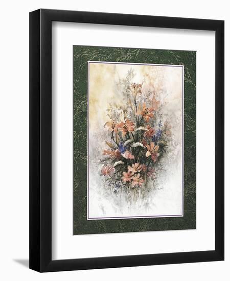 Peonies-unknown Chiu-Framed Art Print