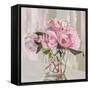 Peonies-Jenny Westenhofer-Framed Stretched Canvas