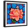 Peony, 2020, (oil on canvas)-Jane Tattersfield-Framed Giclee Print