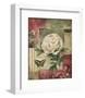 Peony and Butterfly-Lisa Audit-Framed Art Print