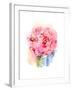 Peony Bouquet, 2016-John Keeling-Framed Giclee Print