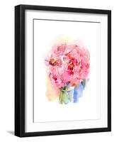 Peony Bouquet, 2016-John Keeling-Framed Giclee Print