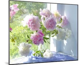 Peony Bouquet-Judy Stalus-Mounted Art Print