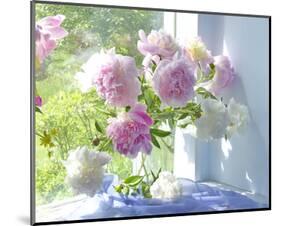 Peony Bouquet-Judy Stalus-Mounted Art Print