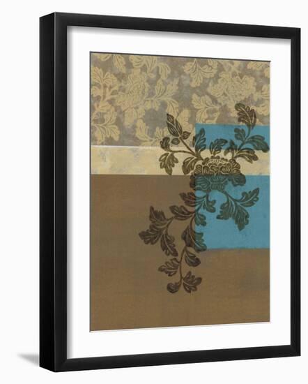 Peony Branch II-James Nocito-Framed Giclee Print