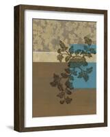 Peony Branch II-James Nocito-Framed Giclee Print