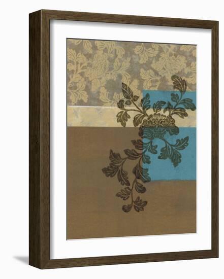 Peony Branch II-James Nocito-Framed Giclee Print