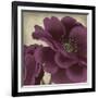 Peony Dusk I-Linda Wood-Framed Giclee Print