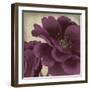 Peony Dusk I-Linda Wood-Framed Giclee Print