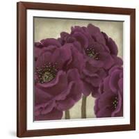 Peony Dusk II-Linda Wood-Framed Giclee Print