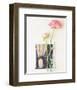 Peony, Euro-Floral-Dorothy Gaubert Pyle-Framed Art Print