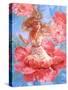 Peony Fairy-Judy Mastrangelo-Stretched Canvas