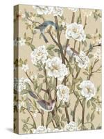 Peony Flock-Mark Chandon-Stretched Canvas