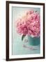 Peony Flowers in a Vase-egal-Framed Photographic Print