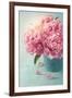 Peony Flowers in a Vase-egal-Framed Photographic Print