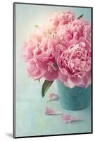 Peony Flowers in a Vase-egal-Mounted Photographic Print