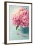 Peony Flowers in a Vase-egal-Framed Photographic Print