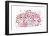 Peony Fragrance-Martina Pavlova-Framed Art Print