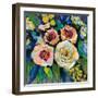 Peony Garden-Jeanette Vertentes-Framed Art Print