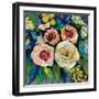 Peony Garden-Jeanette Vertentes-Framed Art Print