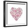 Peony Heart-Martina-Framed Giclee Print