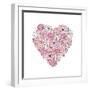 Peony Heart-Martina-Framed Giclee Print