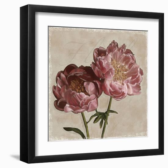 Peony II-Janel Pahl-Framed Giclee Print