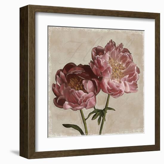 Peony II-Janel Pahl-Framed Giclee Print