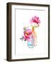 Peony in Vases, 2016-John Keeling-Framed Giclee Print