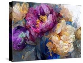 Peony Opera I-null-Stretched Canvas