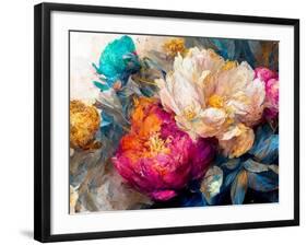 Peony Opera II-null-Framed Giclee Print