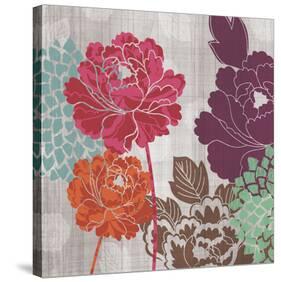 Peony Patterns I-Tandi Venter-Stretched Canvas