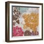 Peony Patterns II-Tandi Venter-Framed Giclee Print