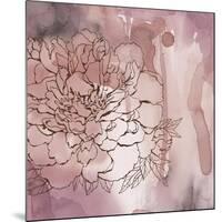 Peony Reverie 1-Tina Epps-Mounted Art Print