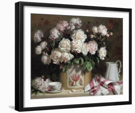 Peony Romance-Pat Moran-Framed Giclee Print