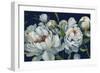 Peony Season I Navy-Katrina Pete-Framed Art Print