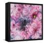 Peony Swirl-li bo-Framed Stretched Canvas