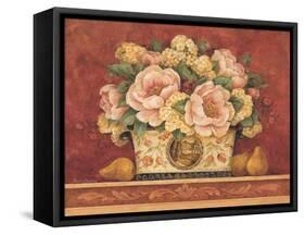 Peony Tapestry-Pamela Gladding-Framed Stretched Canvas