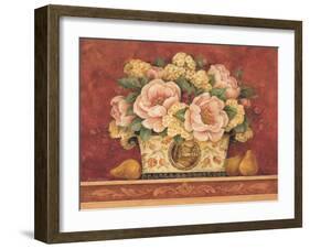 Peony Tapestry-Pamela Gladding-Framed Art Print