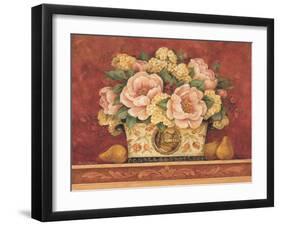 Peony Tapestry-Pamela Gladding-Framed Art Print