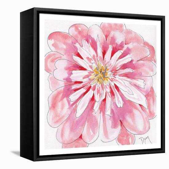 Peony-Beverly Dyer-Framed Stretched Canvas