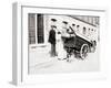 People and Dogcart, Antwerp, 1898-James Batkin-Framed Photographic Print