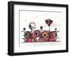 People and Flower-Enrico Varrasso-Framed Art Print