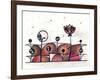 People and Flower-Enrico Varrasso-Framed Art Print