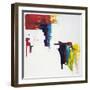 People And Mirrors-Madam P-Framed Giclee Print