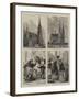 People and Places in Vienna-Henry William Brewer-Framed Giclee Print