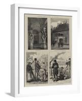 People and Places in Vienna-null-Framed Giclee Print