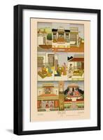 People and Places of India-Racinet-Framed Art Print