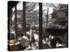 People and Vehicles in the Spice Market, Chandni Chowk Bazaar, Old Delhi, Delhi, India-Eitan Simanor-Stretched Canvas