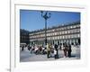 People at a Popular Meeting Point in the Plaza Mayor in Madrid, Spain, Europe-Jeremy Bright-Framed Photographic Print